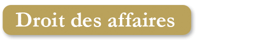 droit des affaires